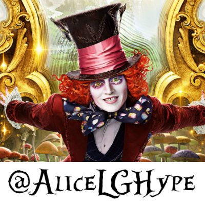 Profile Picture of Looking Glass Hype (@AliceLGHype) on Twitter