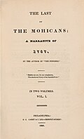 Profile Picture of The Last of the Mohicans - Wikipediaon Wikipedia