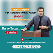 Profile Picture of CSS /PMS English With Muhammad Umair Akhtar (@csspmsenglishwithmuhammadu3332) on Youtube