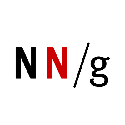 Profile Picture of Nielsen Norman Group (@NNgroup) on Twitter