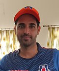Profile Picture of Bhuvneshwar Kumar - Wikipediaon Wikipedia