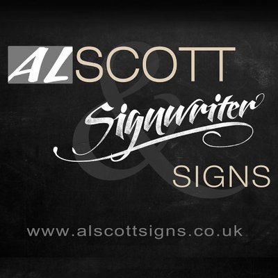 Profile Picture of Al Scott Signwriter (@alscottsigns) on Twitter