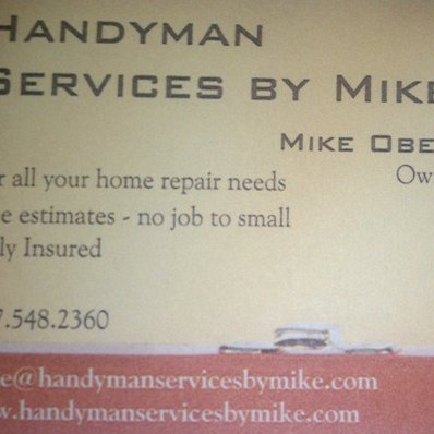 Profile Picture of Mike Oberg (@HandymanByMike) on Twitter