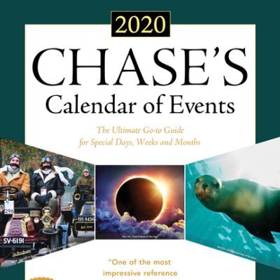 Profile Picture of Chase's Calendar (@ChasesCalendar) on Twitter