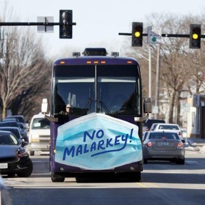 Profile Picture of Joe Biden's "No Malarkey" Bus (@malarkey_bus) on Twitter