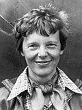 Profile Picture of Amelia Earhart - Wikipediaon Wikipedia