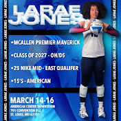 Profile Picture of Larae Jones Volleyball! (@LaraeJones2027) on Youtube