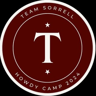 Profile Picture of HOWDY CAMP 2024 TEAM SORRELL (@teamsorrell) on Instagram
