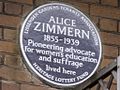 Profile Picture of Alice Zimmernon Wikipedia