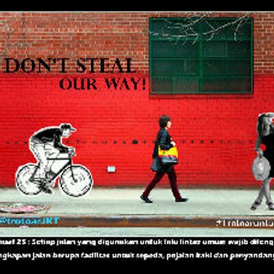 Profile Picture of Trotoar Jakarta (@PustakaCinta) on Twitter