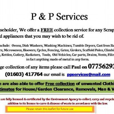 Profile Picture of Paul Cutting (@paulppservices) on Twitter
