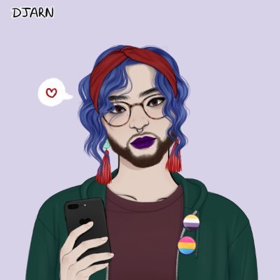 Profile Picture of Ártemis López (they/elle) [⚧] (@queerterpreter) on Twitter