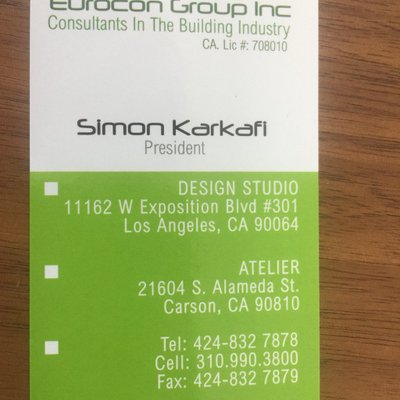Profile Picture of EUROCON GROUP , INC (@KarkafiSimon) on Twitter