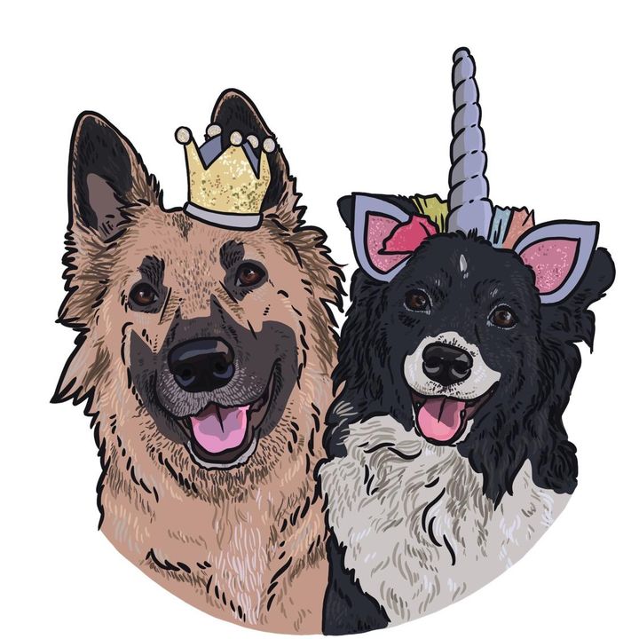 Profile Picture of   It was a ruff day on the... (@brooklyn.and.daisy) on Tiktok