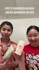 Profile Picture of   Apply sunscreens with us!... (@thebubblyduo2) on Tiktok