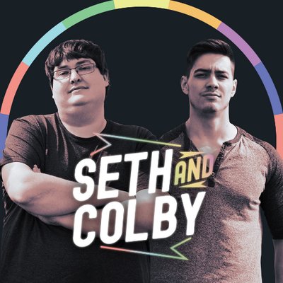 Profile Picture of Seth And Colby LIVE ON TWITCH! (@SethandColby) on Twitter
