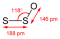 Profile Picture of Disulfur monoxideon Wikipedia