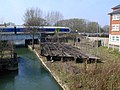 Profile Picture of Sheepwash Channel Railway Bridgeon Wikipedia
