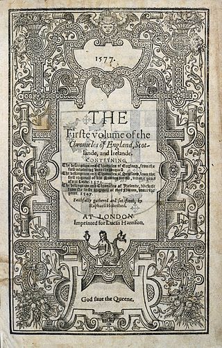 Profile Picture of Holinshed's Chronicleson Wikipedia