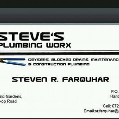 Profile Picture of Steven R.Farquhar (@Stevesplumbworx) on Twitter