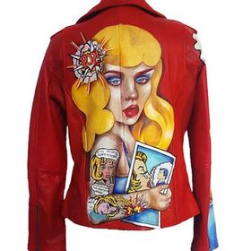Profile Picture of Kate Lomax Art - Custom Painted Jackets (@kate_lomax_art) on Pinterest