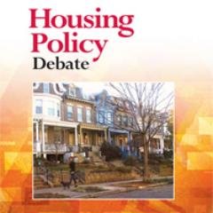 Profile Picture of Housing Policy Debate (@HousPolDebate) on Twitter