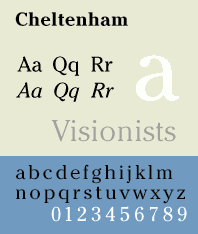 Profile Picture of Cheltenham (typeface)on Wikipedia