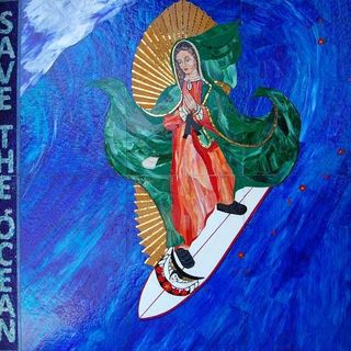 Profile Picture of Surfing Madonna Oceans Project (@surfingmadonna) on Instagram