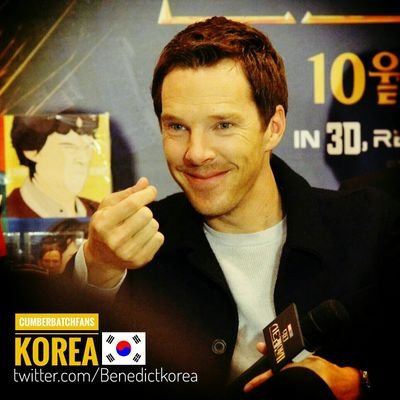 Profile Picture of CumberbatchFans_Kor (@Benedictkorea) on Twitter