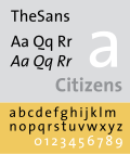 Profile Picture of Thesis (typeface)on Wikipedia