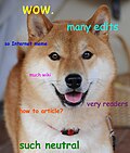 Profile Photo of Doge (meme)on Wikipedia