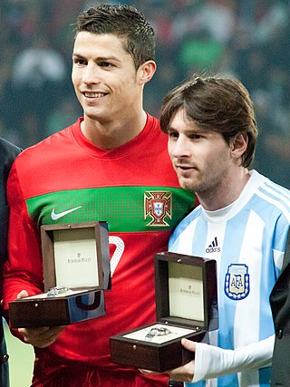 Profile Picture of Messi–Ronaldo rivalryon Wikipedia