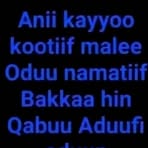 Profile Picture of Aagaa Dhugoo Duubee (@Aagaa-Dhugoo-Duubee) on Facebook