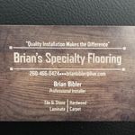 Profile Picture of Brian & Rachel Bibler (@briansspecialtyflooring) on Instagram