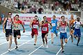 Profile Picture of 4 × 400 metres relay - Wikipediaon Wikipedia