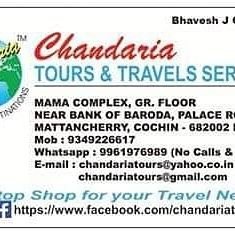 Profile Picture of BHAVESH J CHANDARIA (@chandariatours) on Twitter