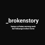 Profile Picture of jeritan hati anak broken home (@_brokenstory) on Instagram