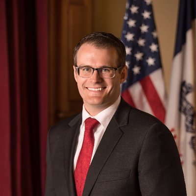 Profile Picture of Lt. Gov. Adam Gregg (@IALtGov) on Twitter