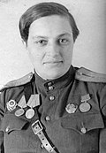 Profile Picture of Lyudmila Pavlichenkoon Wikipedia