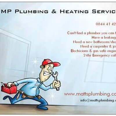 Profile Picture of Matthew Pooley (@mpplumbing) on Twitter