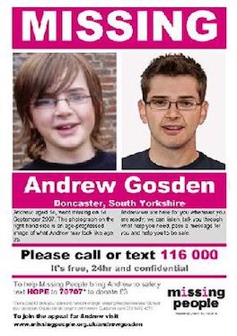 Profile Photo of Disappearance of Andrew Gosdenon Wikipedia