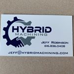 Profile Picture of Jeff Robinson (@hybrid_machining) on Instagram