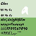 Profile Picture of Choc (typeface)on Wikipedia
