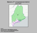 Profile Picture of Maine's 2nd congressional districton Wikipedia