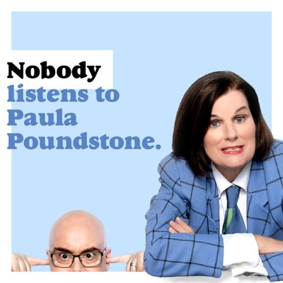 Profile Picture of NobodyListensPaulaPoundstone (@PoundstoneInst) on Twitter