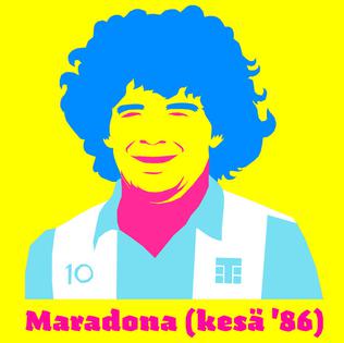 Profile Picture of Maradona (kesä '86)on Wikipedia