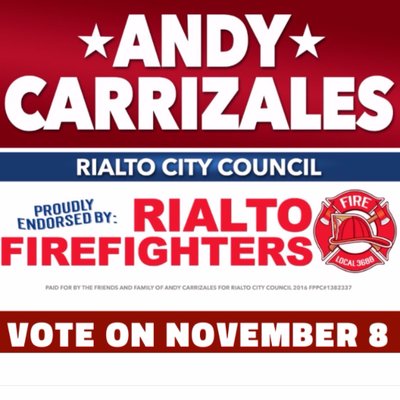Profile Picture of Andy Carrizales (@Andy4Rialto) on Twitter