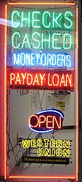 Profile Picture of Payday loans in the United Stateson Wikipedia