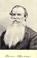 Profile Picture of Owen Brown (abolitionist, born 1824)on Wikipedia