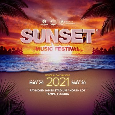 Profile Picture of Sunset Music Fest (@SMFTampa) on Twitter